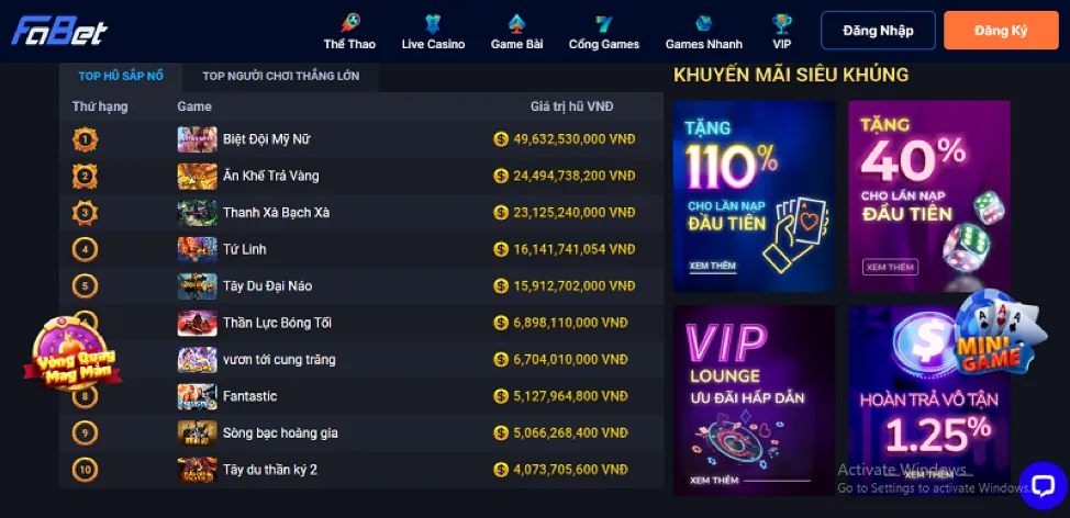 Game Bắn Cá Nàng Tiên Cá